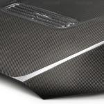 Seibon Carbon Fiber Hood OEM Style Gloss for Evo X (HD0809MITEVOX-OE)