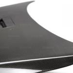 Seibon Carbon Fiber Hood OEM Style Gloss for Evo X (HD0809MITEVOX-OE)