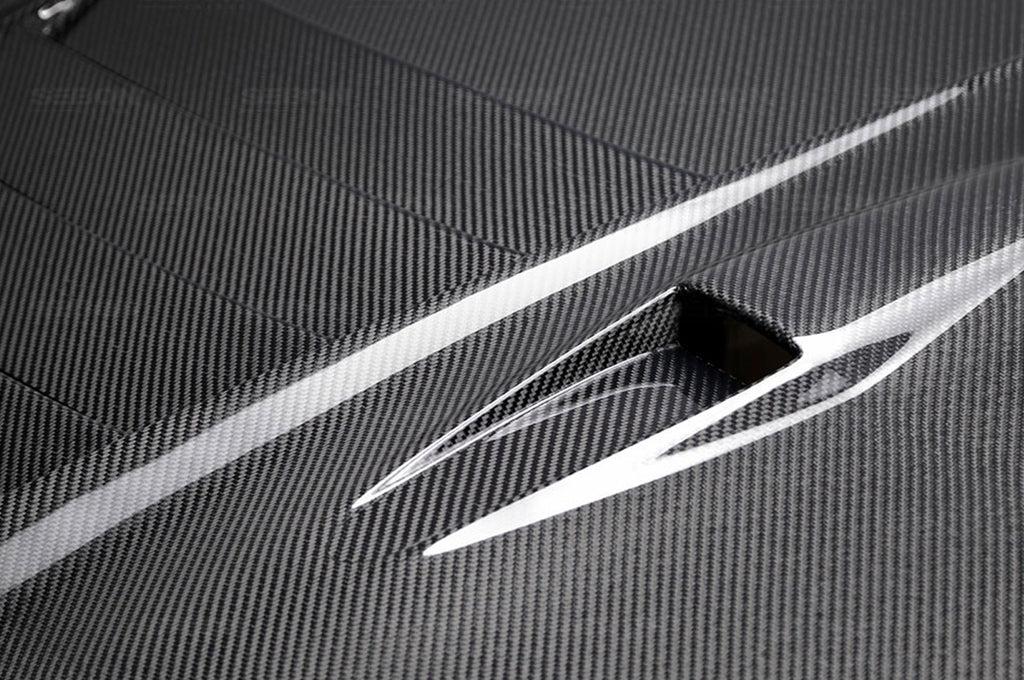 Seibon Carbon Fiber Hood DS Style Gloss for R35 GTR 2009-2016 (HD0910NSGTR-DS)