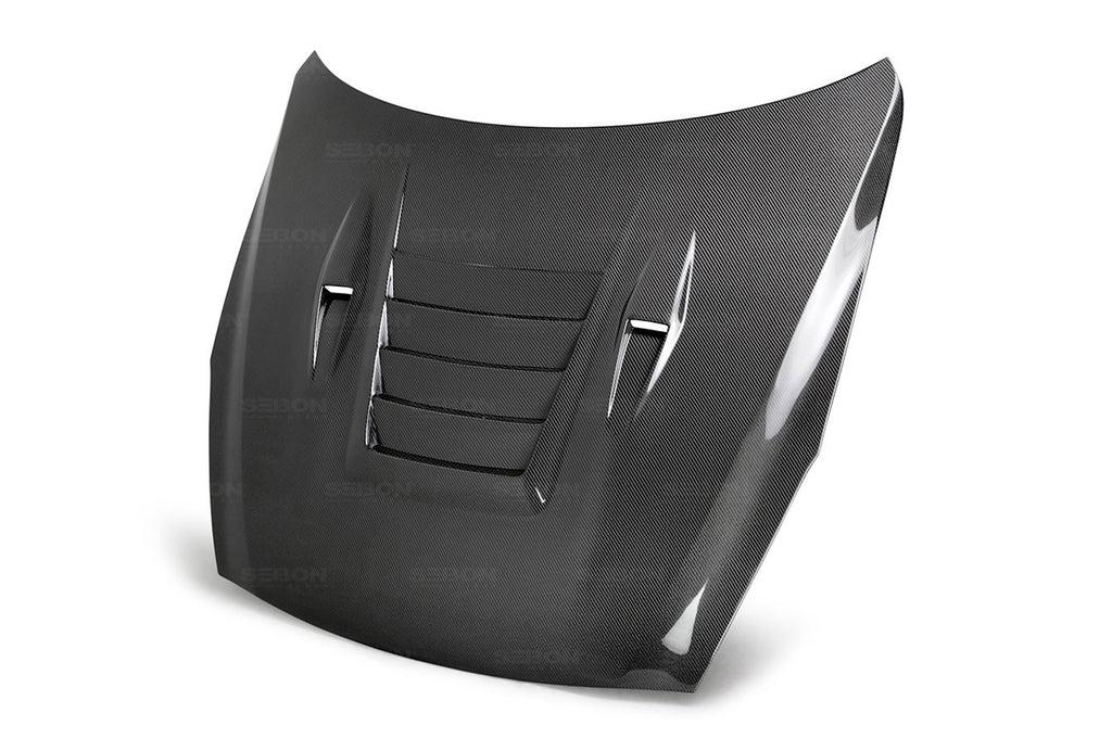 Seibon Carbon Fiber Hood DS Style Gloss for R35 GTR 2009-2016 (HD0910NSGTR-DS)