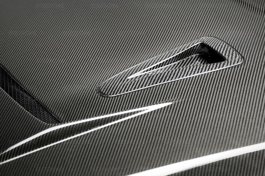Seibon Carbon Fiber Hood DV Style Gloss for R35 GTR 2009-2016 (HD0910NSGTR-DV)