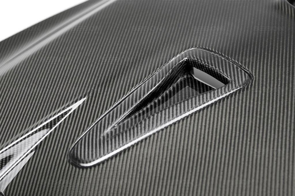 Seibon Carbon Fiber Hood DV Style Gloss for R35 GTR 2009-2016 (HD0910NSGTR-DV)