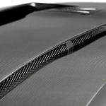 Seibon Carbon Fiber Hood DV Style Gloss for R35 GTR 2009-2016 (HD0910NSGTR-DV)