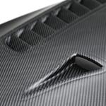 Seibon Carbon Fiber Hood ES Style Dry for R35 GTR 2009-2016 (HD0910NSGTR-ES-DRY)