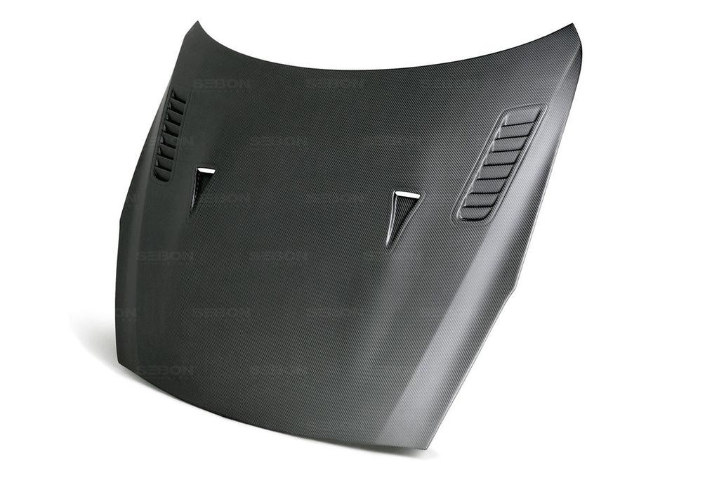 Seibon Carbon Fiber Hood ES Style Dry for R35 GTR 2009-2016 (HD0910NSGTR-ES-DRY)
