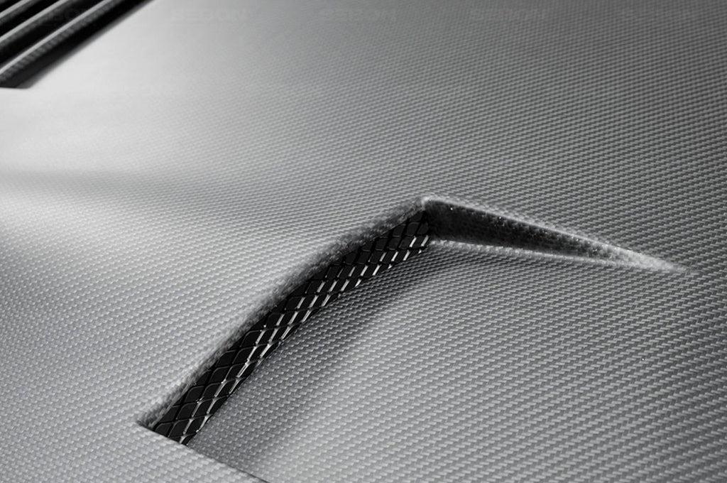 Seibon Carbon Fiber Hood GT Style Dry for R35 GTR 2009-2016 (HD0910NSGTR-GT-DRY)
