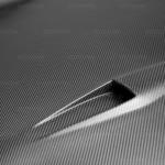 Seibon Carbon Fiber Hood GTII Style Dry for R35 GTR 2009-2016 (HD0910NSGTR-GTII-DRY)