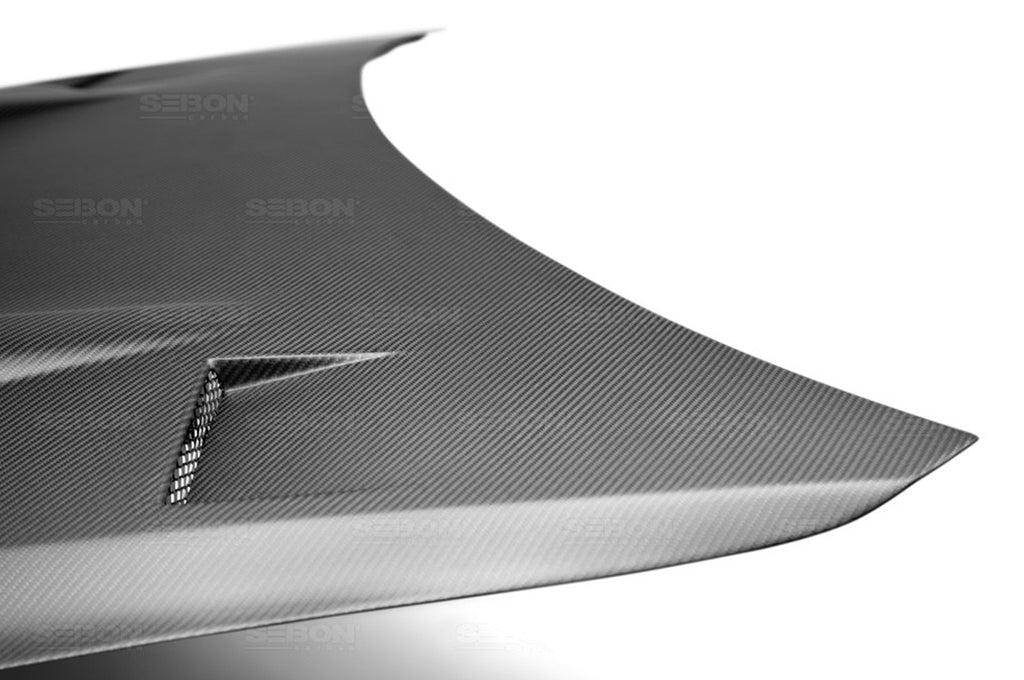 Seibon Carbon Fiber Hood GTII Style Dry for R35 GTR 2009-2016 (HD0910NSGTR-GTII-DRY)