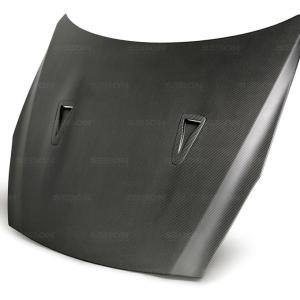 Seibon Carbon Fiber Hood OEM Style Dry for R35 GTR 2009-2016 (HD0910NSGTR-OE-DRY)