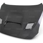 Seibon Carbon Fiber Hood CS Style Gloss for 2015-2020 WRX/STi (HD15SBIMP-CS)