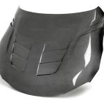 Seibon Carbon Fiber Hood TSII Style Gloss Double Sided for Supra GR (HD20TYSUP-TSII-DS)