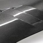 Seibon Carbon Fiber Hood TSII Style Gloss Double Sided for Supra GR (HD20TYSUP-TSII-DS)