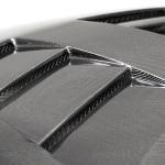 Seibon Carbon Fiber Hood TSII Style Gloss Double Sided for Supra GR (HD20TYSUP-TSII-DS)