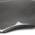 Seibon Carbon Fiber Hood TSII Style Gloss Double Sided for Supra GR (HD20TYSUP-TSII-DS)