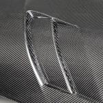 Seibon Carbon Fiber Hood TSII Style Gloss Double Sided for Supra GR (HD20TYSUP-TSII-DS)