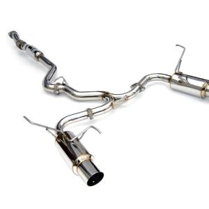 Invidia N1 Cat-Back Exhaust for 08-14 WRX/STi Sedan Dual Exit