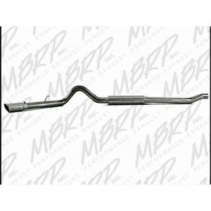 MBRP 4 Inch CAT Back Single Side (Stock Cat) Exit - T409