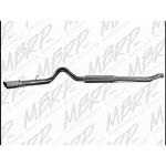 MBRP 4 Inch CAT Back Single Side (Stock Cat) Exit - T409