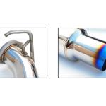 Invidia N1 Cat-Back Exhaust for 08-14 WRX/STi Sedan Single Exit (HS08SW4GST)