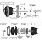 Turbosmart IWG75 Evo X Wastegate Actuator
