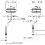 Turbosmart IWG75 R35 GTR Wastegate Actuators