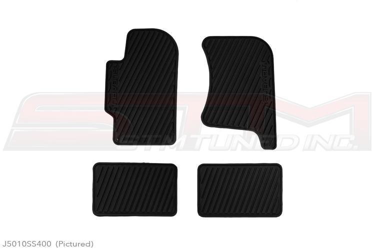 Subaru OEM All Weather Rubber Floor Mats for 02-07 WRX/STi (J5010SS400)