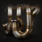 JMF Top Mount V-Band Exhaust Manifold for 1G/2G DSM * Discontinued*