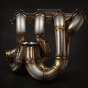 JMF Top Mount V-Band Exhaust Manifold for 1G/2G DSM * Discontinued*