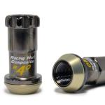 Project Kics R40 Black Lug Nuts with Locks (M12 x 1.5) (KRC11K)