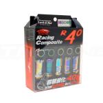 Project Kics R40 Neo Chrome Lug Nuts with Locks (M12 x 1.25) (KRC13N)