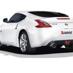 Akrapovic Axle-Back Exhaust with Carbon Tips for 370Z (M-NIZ34H-C)
