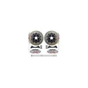Brembo 4-Piston 2-Piece GT-R Front Big Brake Gran Turismo Kit