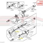 Mitsubishi Rear Diff/Driveshaft/1G Axle Nut - Evo 4-9/X/DSM/3S