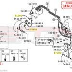 Mitsubishi Brake/Clutch Fluid Line Clip