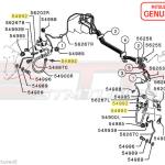 Mitsubishi Brake/Clutch Fluid Line Clip