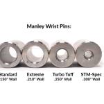 Manley 21mm 6-Bolt 4G63 Wrist Pins (Set of 4)