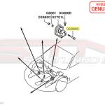 Mitsubishi OEM Rear Motor Mount Center Bolt for 2G DSM (MB007173)