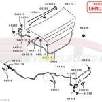 Mitsubishi Trunk Lid Bump Stop Damper - Evo 4-9