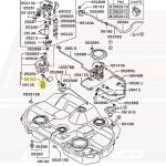 Mitsubishi OEM In-Tank Fuel Filter for Evo 7/8/9 (MB129895)