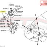 Mitsubishi Engine Mount RH Nut - Evo 4-9