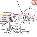 Mitsubishi LH Motor Mount Bolt - 2G DSM