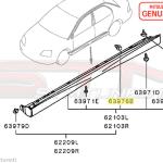 Mitsubishi Side Skirt Clip - Evo 7/8/9