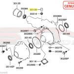 Mitsubishi Transfer Case Breather Cover - Evo 7/8/9
