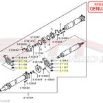 Mitsubishi Driveshaft Center Bearing Insulator - Evo 8/9, 2G DSM