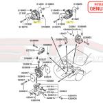 Mitsubishi Motor Mount - 2G DSM (Manual Transmission)