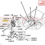 Mitsubishi LH Motor Mount Nut - 2G DSM