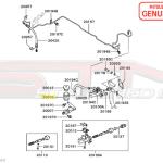 Mitsubishi Clutch Master Cylinder Fluid Reservoir - 2G DSM