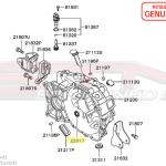 Mitsubishi OEM Input Shaft Oil Seal for Evo 4/X 5-Speed (MB936826)
