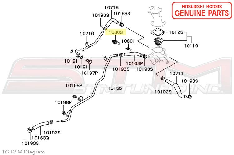 Mitsubishi Water Temperature Sensor - 1G DSM *Discontinued*