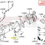 Mitsubishi O2 Housing to Downpipe Stud - 1G/2G DSM